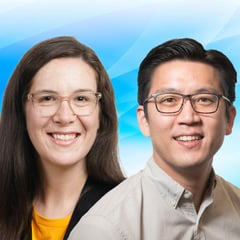 Image of Karma Sawyer and Jim Yoon