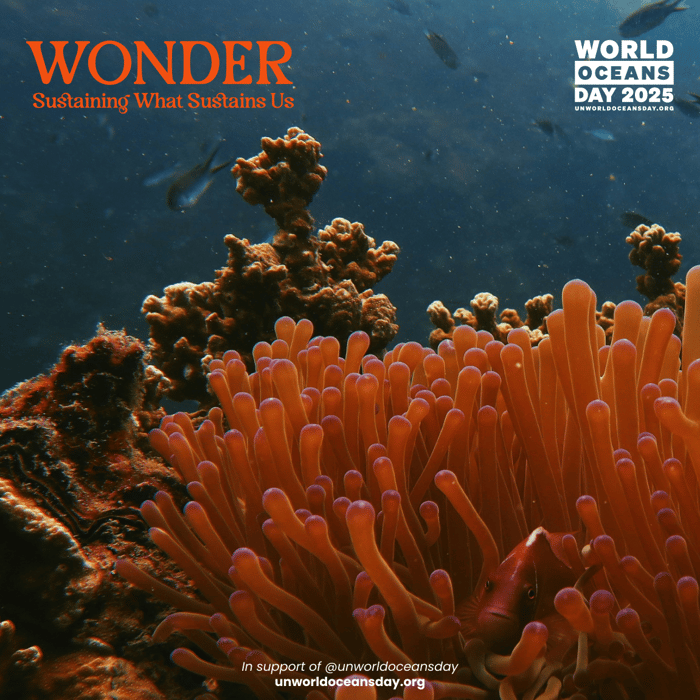 World Oceans Day Social Square Photo 2